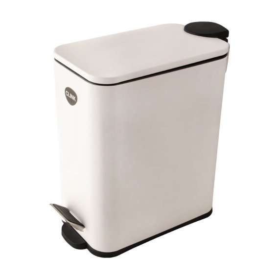 Lixeira Pedal 5 L Ferro E Plastico Pp 27 Cm X 14 Cm X 29 Cm